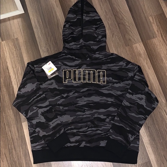 puma camo hoodie womens